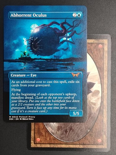 Mtg abhorrent oculus - mtg,